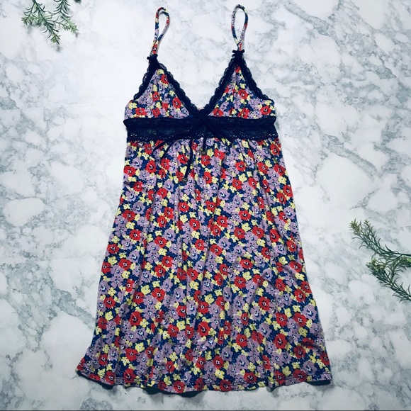 Juicy Couture Tops - Juicy Couture Strapless Floral Dress with Lace